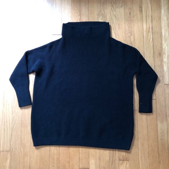 Free People Ottoman Slouchy Tunic in  Black - Picture 10 of 11